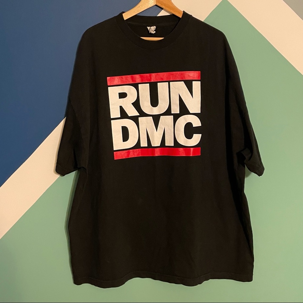 Vintage Y2K RUN DMC old school Rap Tee